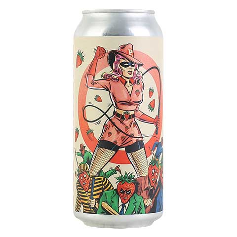 Paperback Strawbaby Shortcakes Sour by Paperback Brewing Co., beer label