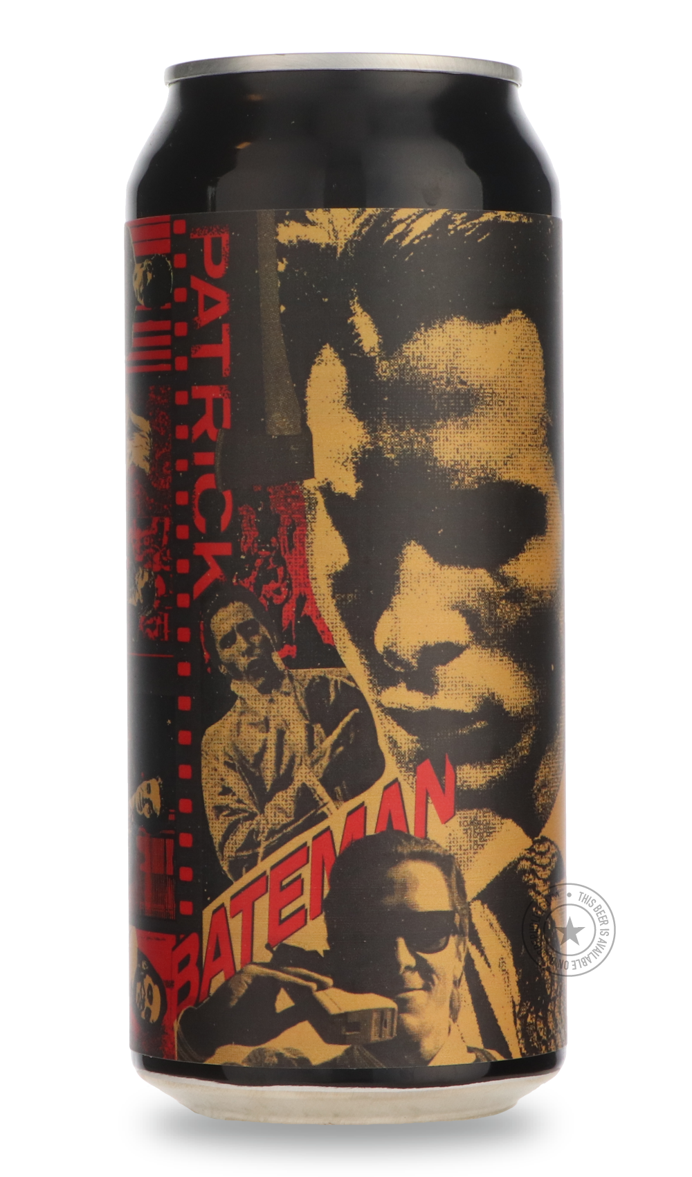 Patrick Bateman by Blood Brothers Brewing, beer label