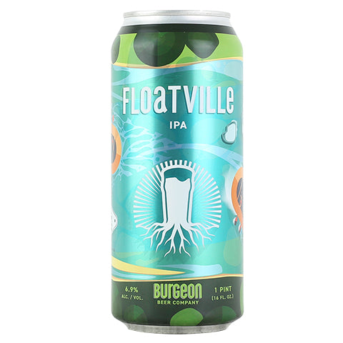 Burgeon/Kern Floatville IPA by Burgeon Beer Company, beer label