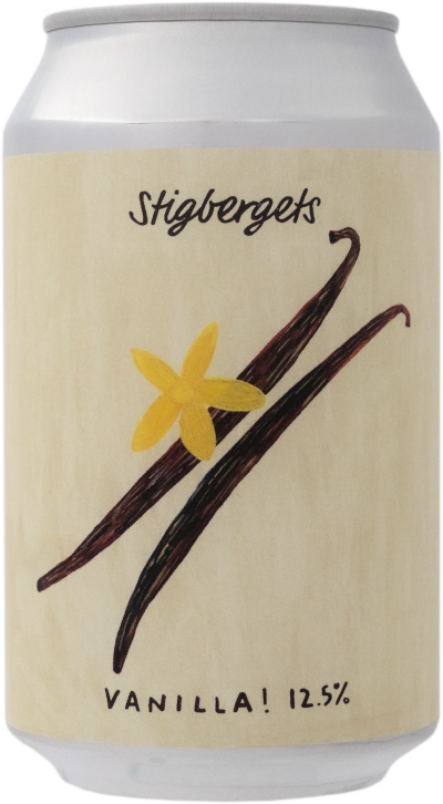 Vanilla! by Stigbergets Bryggeri, beer label