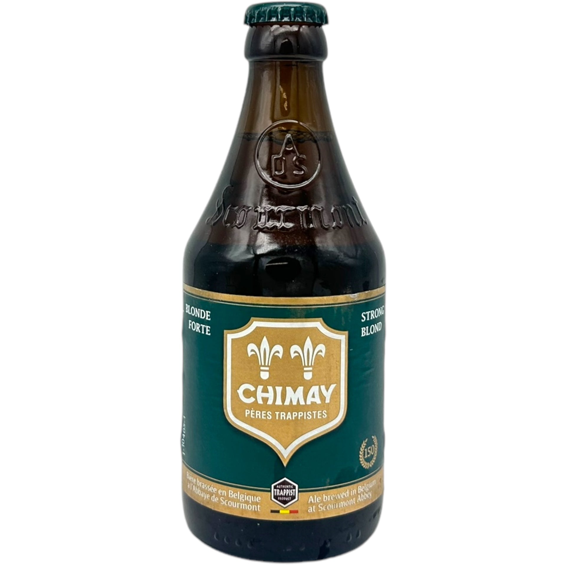 Bières de Chimay Chimay 150 (Green) by Chimay, beer label