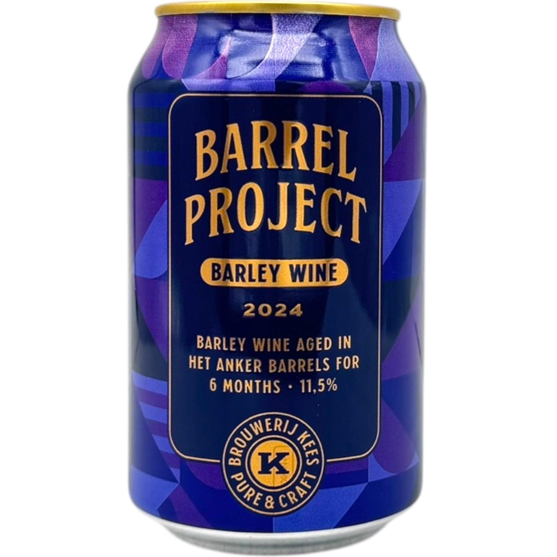 Brouwerij Kees Barrel Project 2024 Barley Wine Aged In Het Anker Barrels by Brouwerij Kees, beer label
