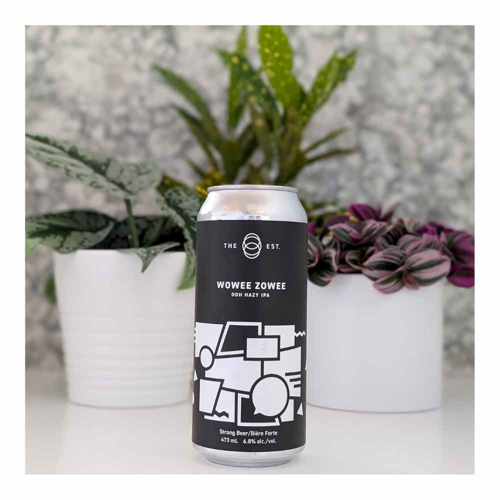 Wowee Zowee DDH Hazy IPA by The Establishment Brewing Company, beer label