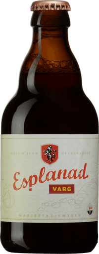 Esplanad Varg by Hops N Leon of Skaraborg, beer label