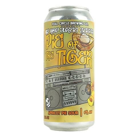 Full Circle Hip Hop Puree - Pie Of The Tiger: Apricot Pie Sour by Full Circle Brewing Co, beer label