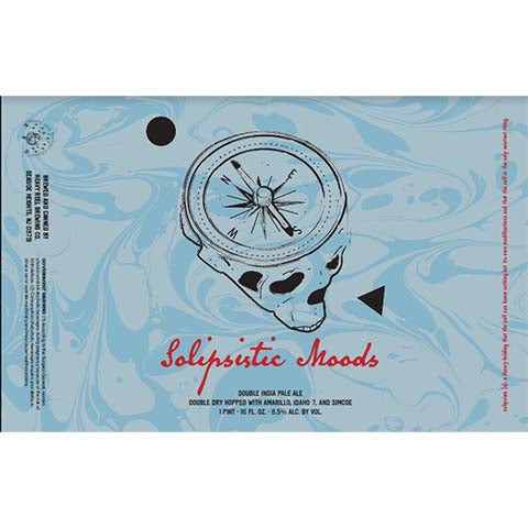 Heavy Reel Solipsistic Moods DIPA by Heavy Reel Brewing, beer label