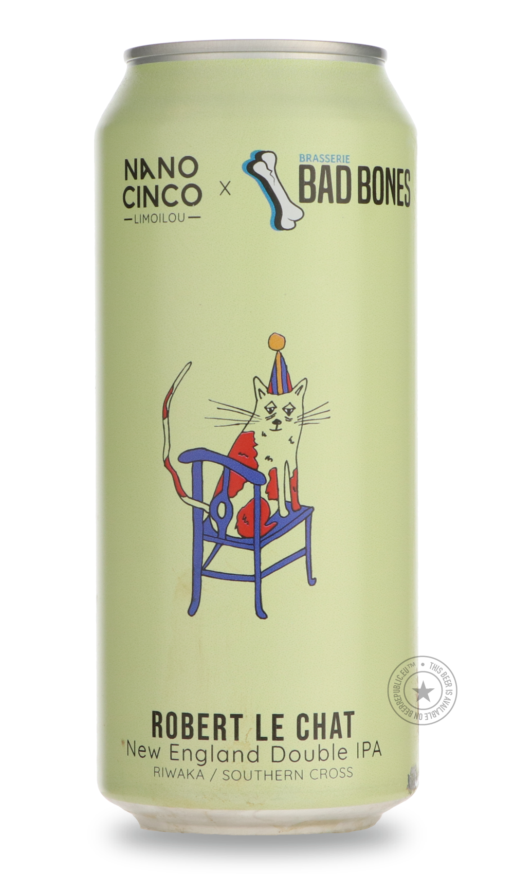 Robert Le Chat / Bad Bones by Nano Cinco, beer label