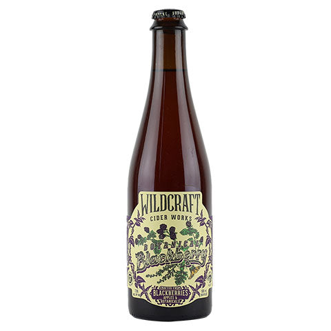 WildCraft Blackberry Botanical Cider by WildCraft Cider Works, beer label