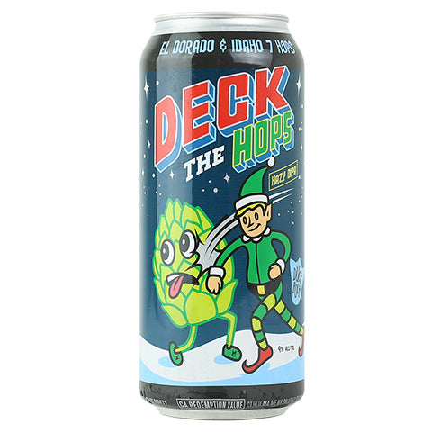 Duck Foot Deck The Hops DIPA by Duck Foot Brewing Co., beer label