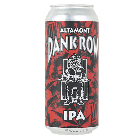 Altamont Dank Row IPA by Altamont Beer Works, beer label
