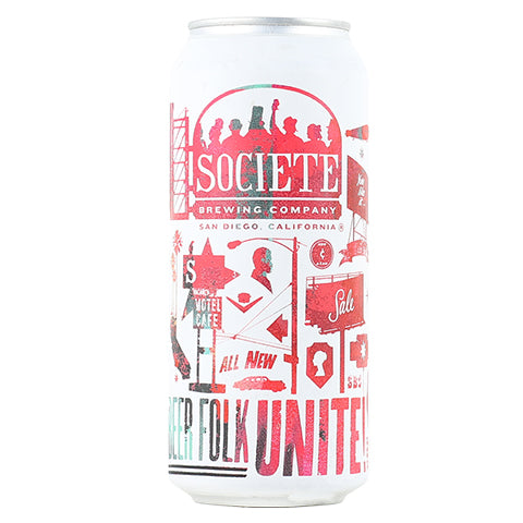 Societe Billboard Dreams West Coast IPA by Societe Brewing Company, beer label