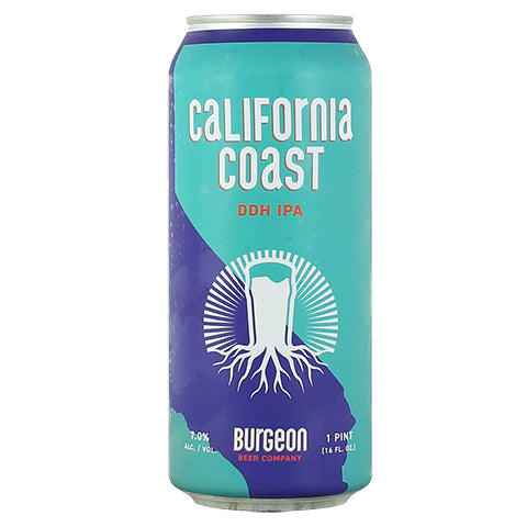 Burgeon/Alvarado California Coast IPA by Burgeon Beer Company, beer label