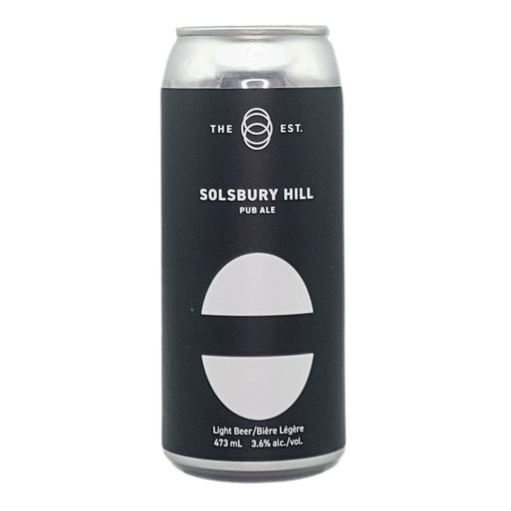 Solsbury Hill Pub Ale by The Establishment Brewing Company, beer label