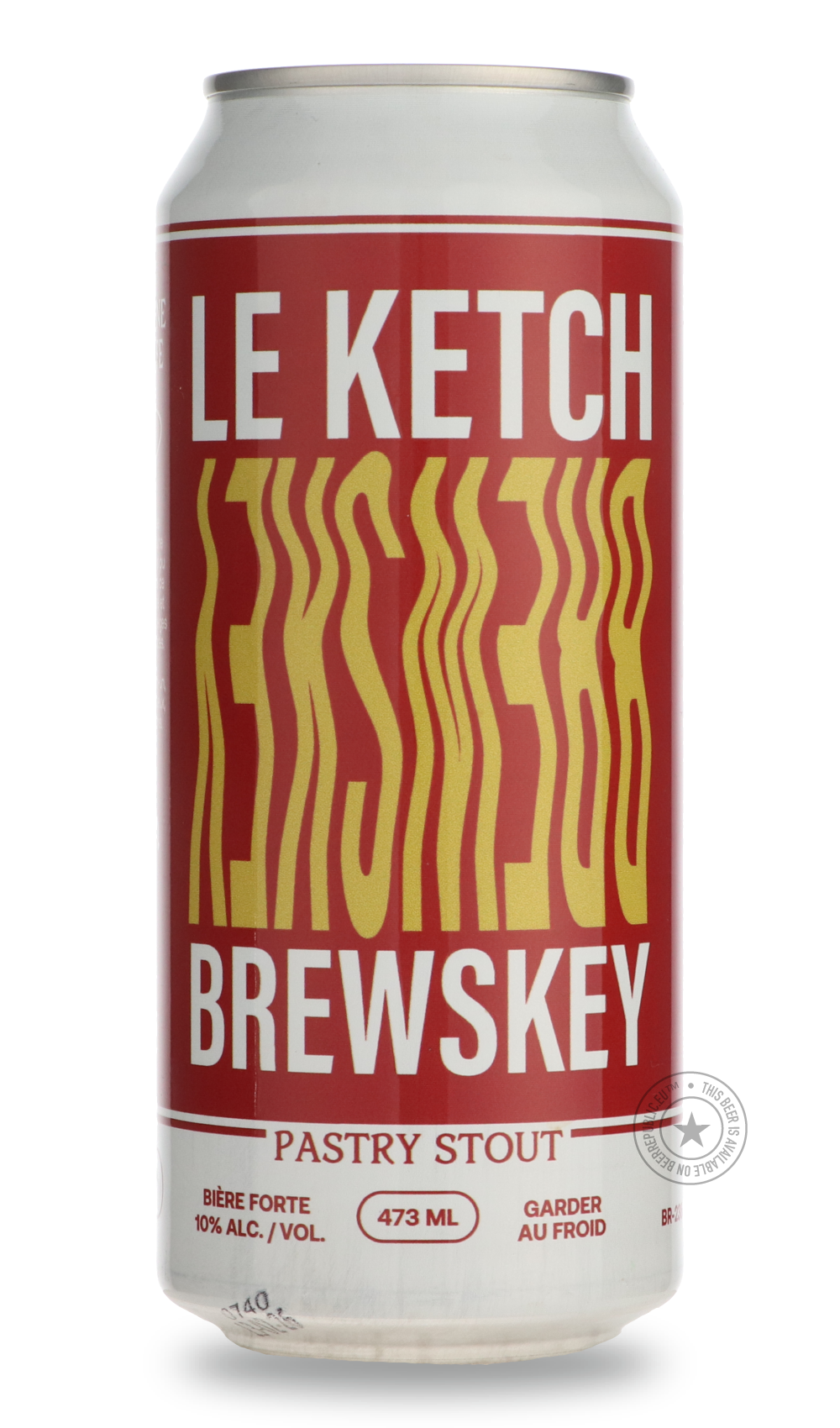 Capitaine Biskaufe / Brewskey by Le Ketch, beer label