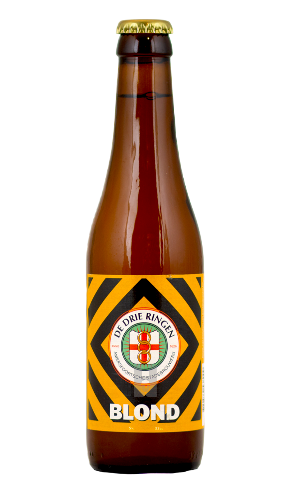 De Drie Ringen Blond by De Drie Ringen, beer label
