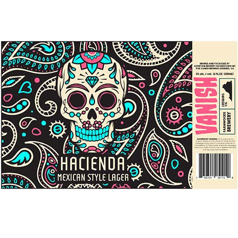 Antietam Hacienda Mexican Lager by Antietam Brewery, beer label