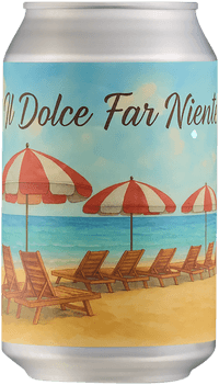 Il Dolce Far Niente by Bua Beach Brewery, beer label