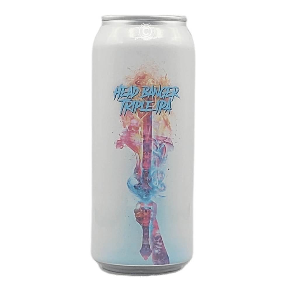 Head Banger XXIV (Nelson Sauvin) Triple IPA by Strathcona Beer Company, beer label