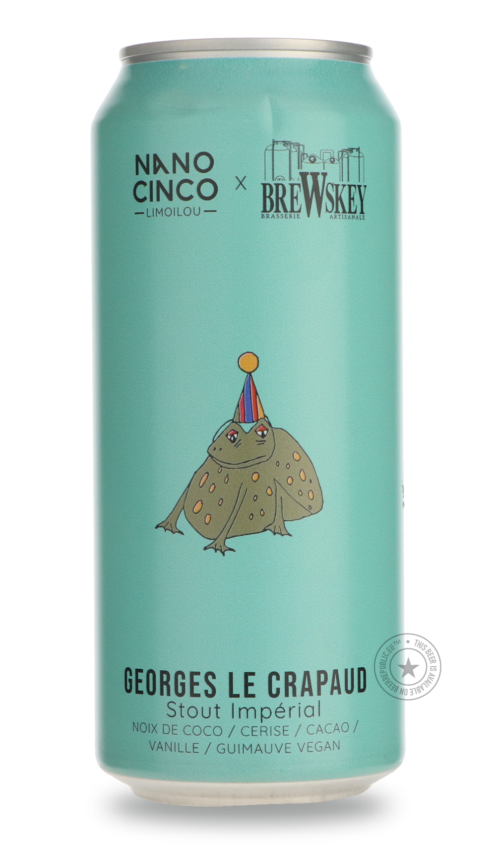 Georges Le Crapaud / Brewskey by Nano Cinco, beer label
