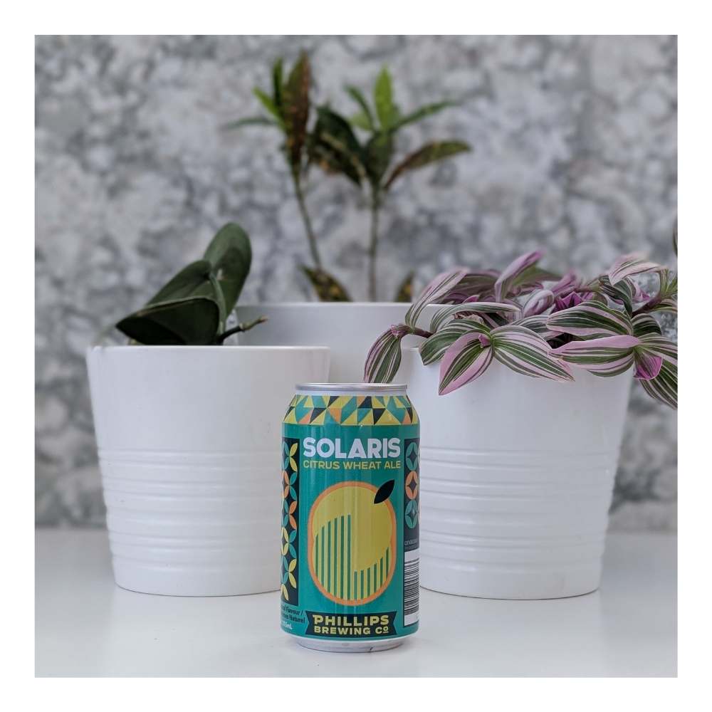 & Malting Solaris Citrus Wheat Ale by Phillips Brewing Company, beer label
