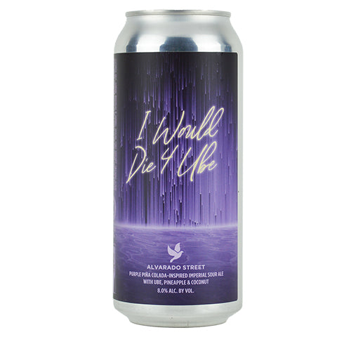 Alvarado Street I Would Die For Ube Sour by Alvarado Street Brewery, beer label