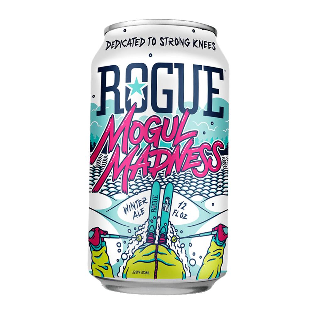 Brewing Mogul Madness Winter Ale by Rogue Ales Brewery, beer label