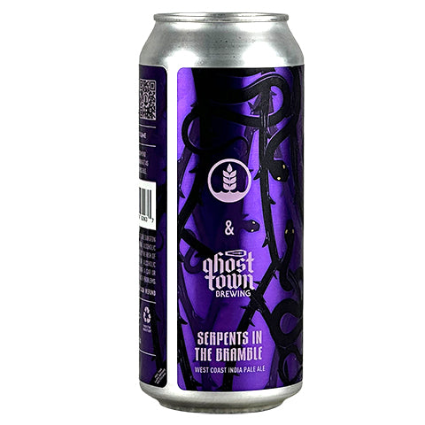 Pure Project/Ghost Town Serpents in the Bramble IPA by Pure Project, beer label