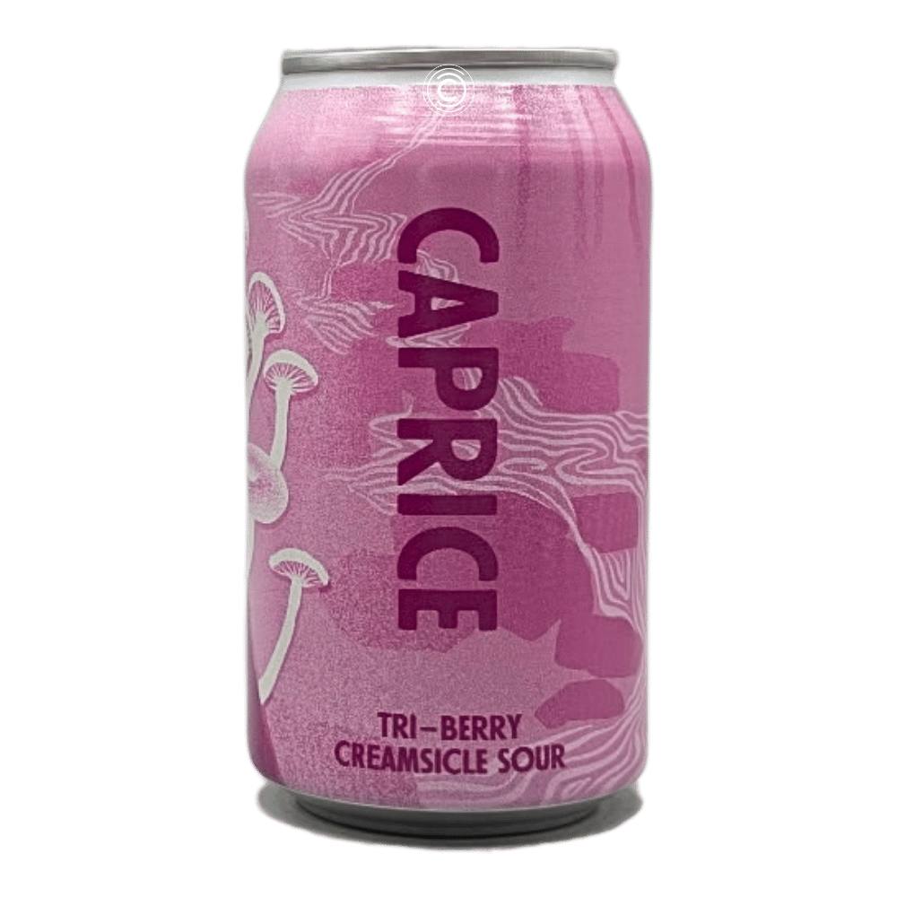 Caprice: Tri-Berry Creamsicle Sour by Born Brewing Co., beer label