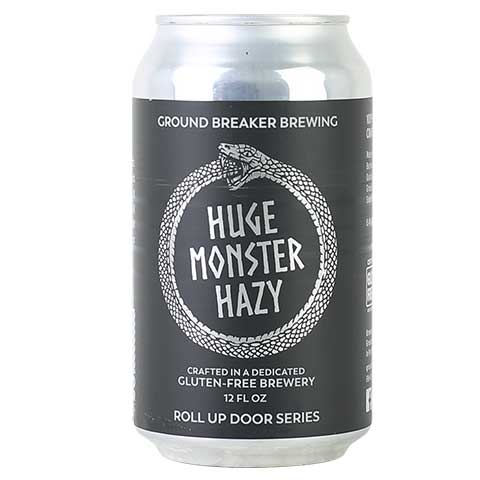 Ground Breaker Roll Up Door: Huge Monster Hazy IPA by Ground Breaker Brewing, beer label