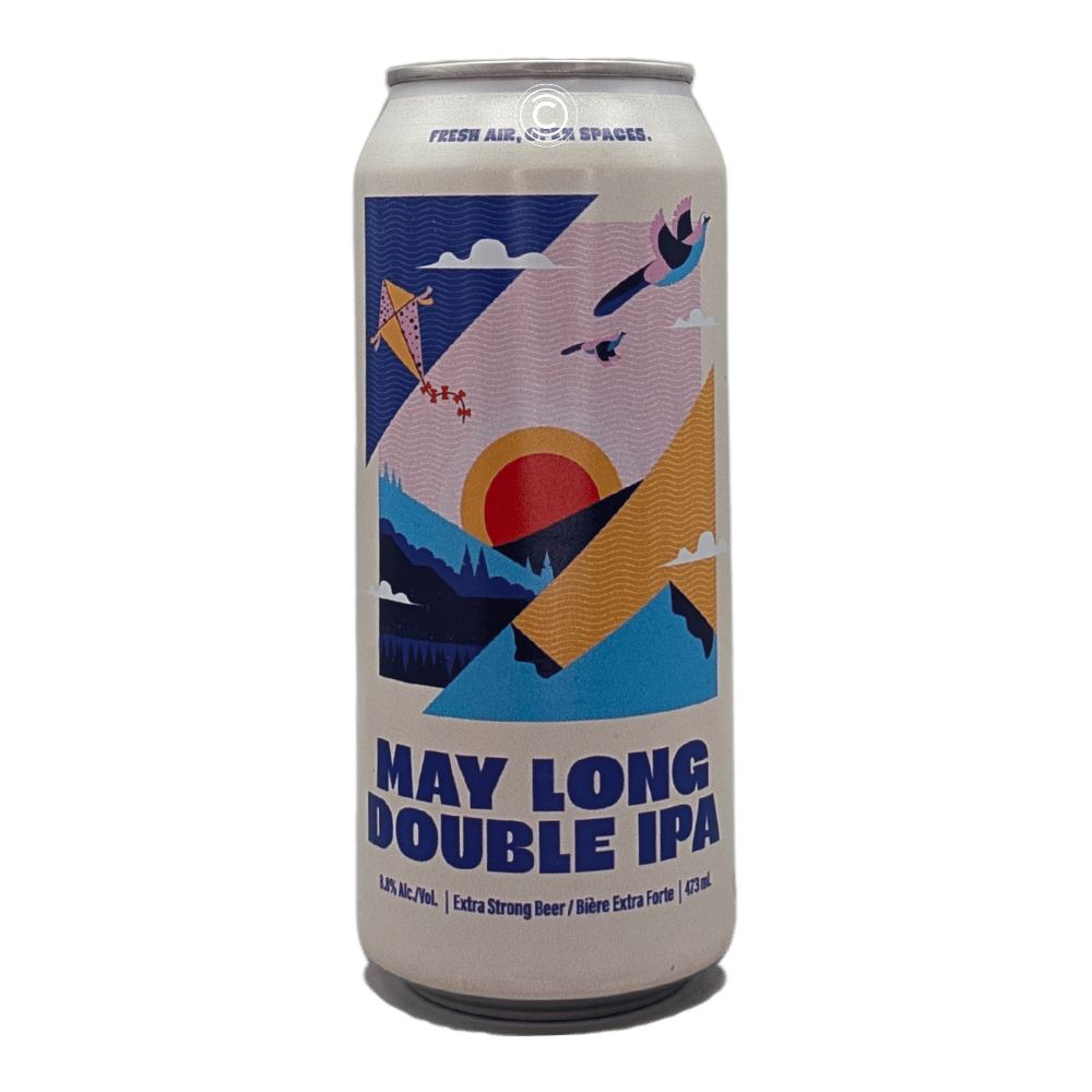 May Long Double IPA by Blindman Brewery, beer label