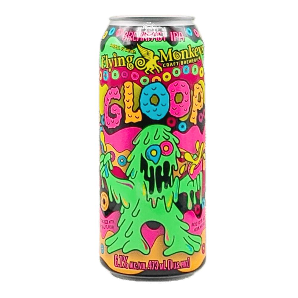 Gloop Breakfast IPA by Flying Monkeys Craft Brewery, beer label