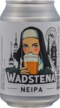 NEIPA by Wadstena Crafts AB, beer label
