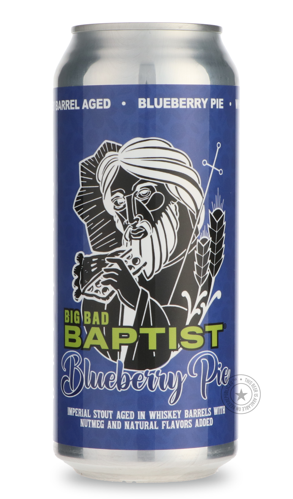 Big Bad Baptist Blueberry Pie by Epic Brewing Company, beer label