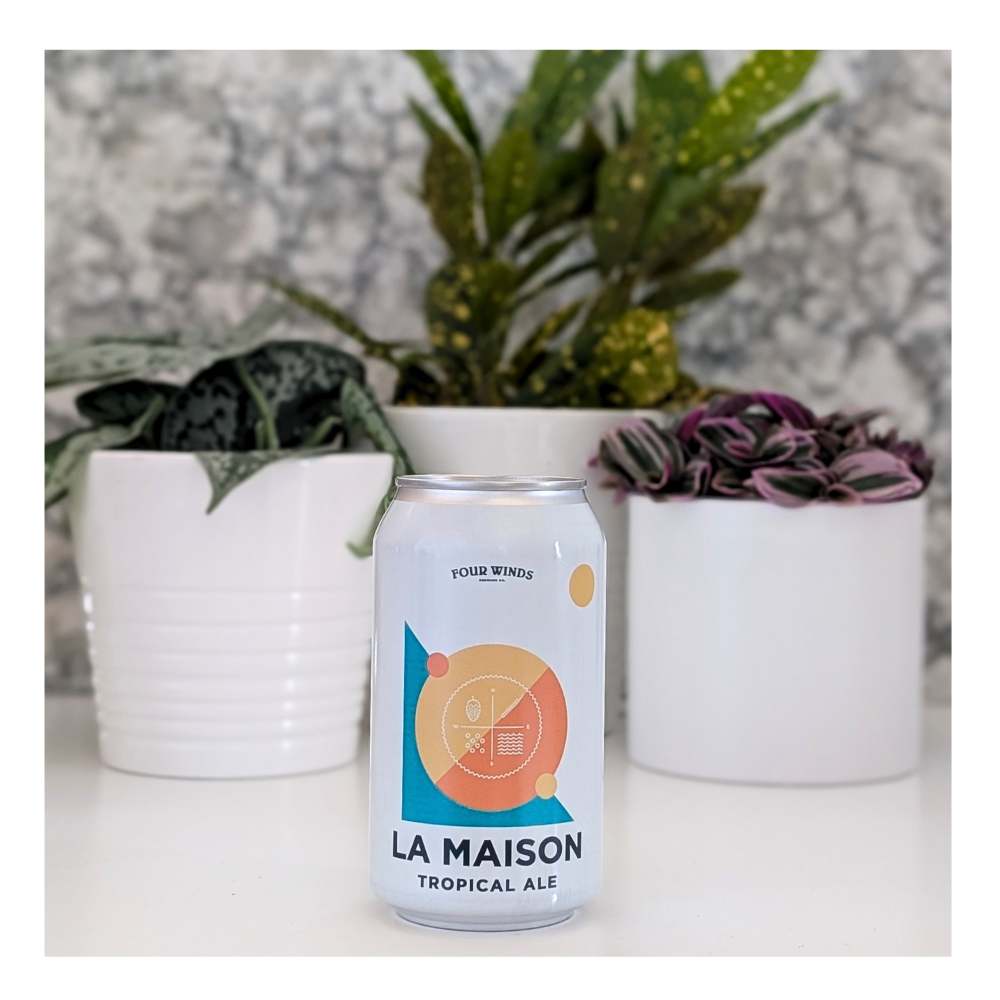 Co. La Maison Tropical Ale Saison by Four Winds Brewing, beer label