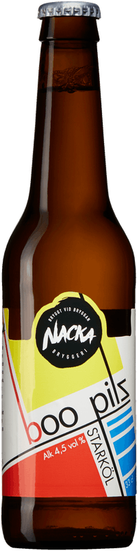 Boo Pils by Nacka Bryggeri, beer label