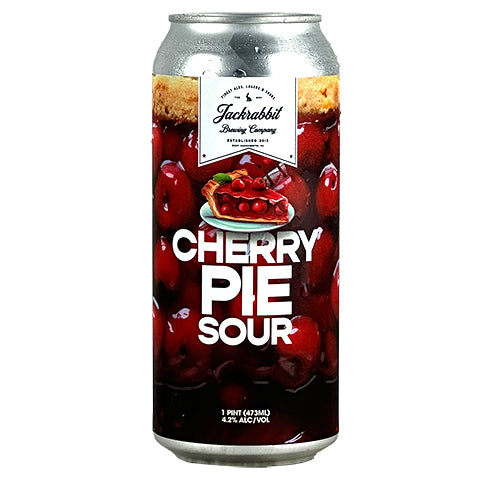 Jackrabbit Cherry Pie Sour by Jackrabbit Brewing Co, beer label