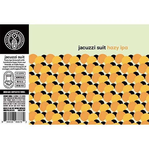 Fair State Jacuzzi Suit Hazy IPA by Fair State Brewing Cooperative, beer label