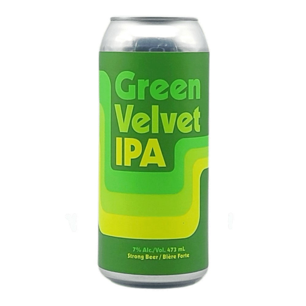 Green Velvet Hazy IPA by Bellwoods Brewery, beer label