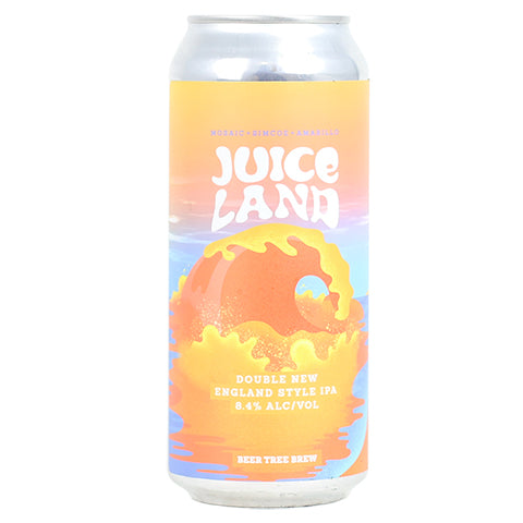 Beer Tree Brew Juice Land Double NEIPA by Beer Tree Brew, beer label