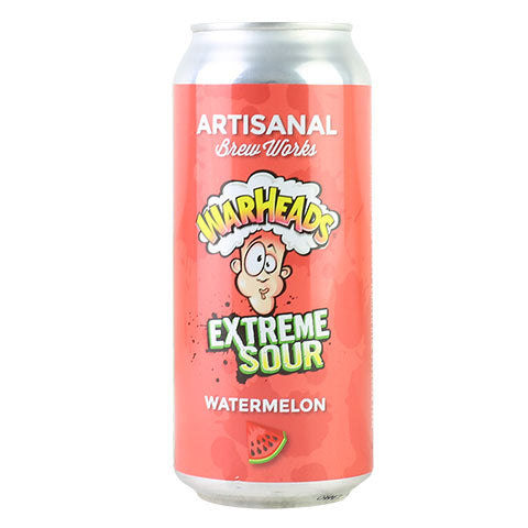 Artisanal Brew Works Warheads Watermelon Sour Ale by Artisanal Brew Works, beer label