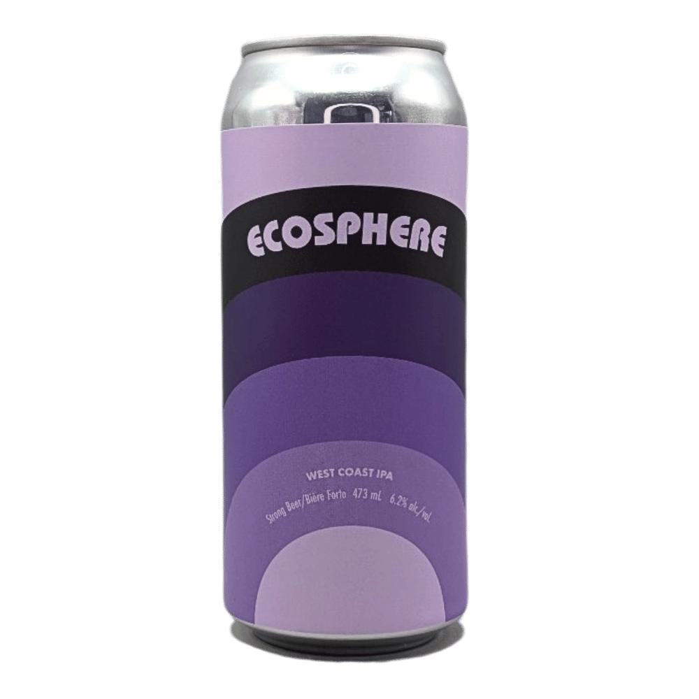 Ecosphere West Coast IPA by Cabin Brewing Company, beer label