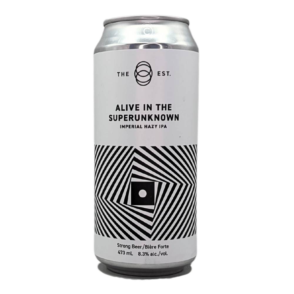 Alive in the Superunknown Imperial Hazy IPA by The Establishment Brewing Company, beer label