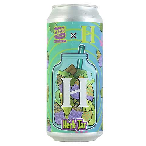 450 North Herb Jar Slushy XXL Sour by 450 North Brewing Company, beer label
