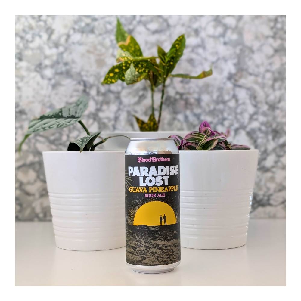 Paradise Lost - Guava Pineapple Sour by Blood Brothers Brewing, beer label