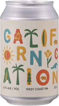 Californication by PKLK Bryggeri, beer label