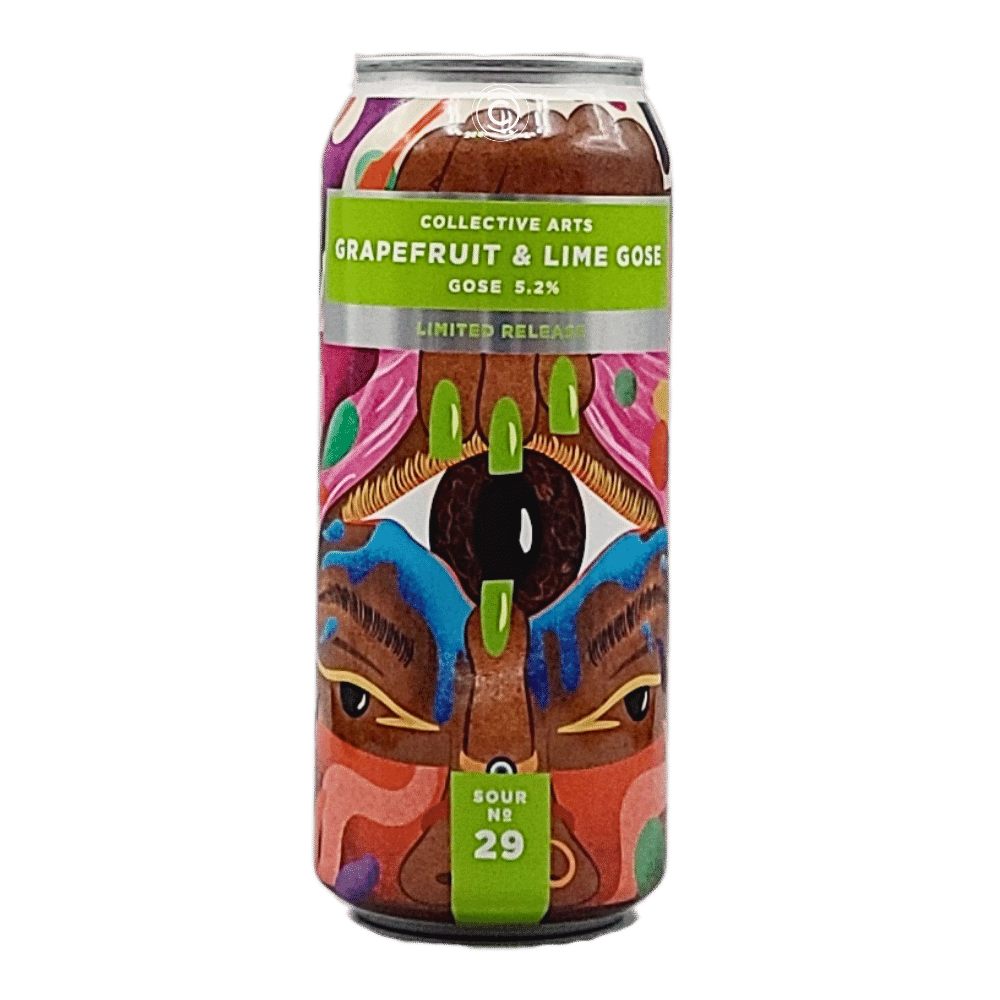 Grapefruit & Lime Gose by Collective Arts Brewing, beer label