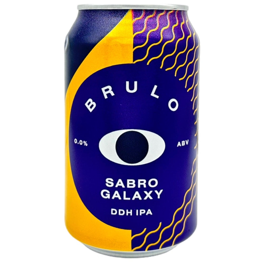 BRULO Sabro Galaxy DDH IPA by BRULO Beer, beer label