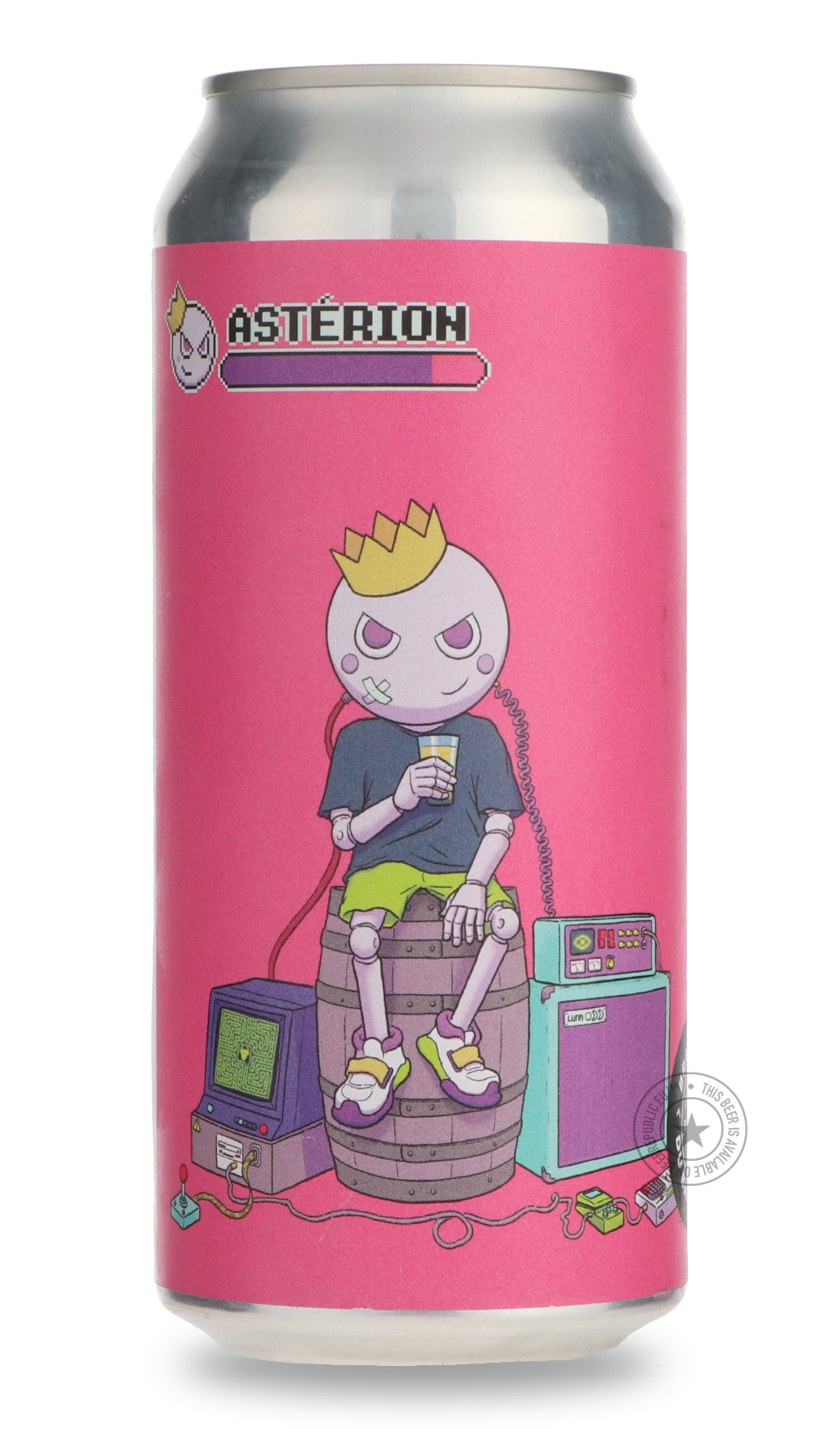 Astérion by Brasserie du Bas-Canada, beer label