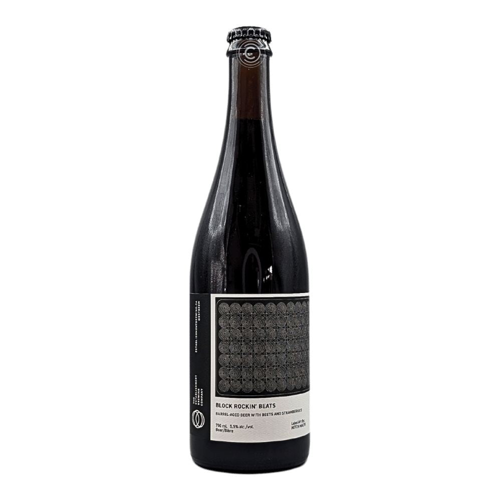 Block Rockin' Beats Barrel-Aged Sour by The Establishment Brewing Company, beer label