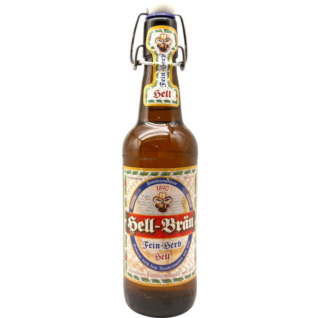 Altöttinger Hell-Bräu Fein-herb Helles by Altöttinger Hell-Bräu, beer label